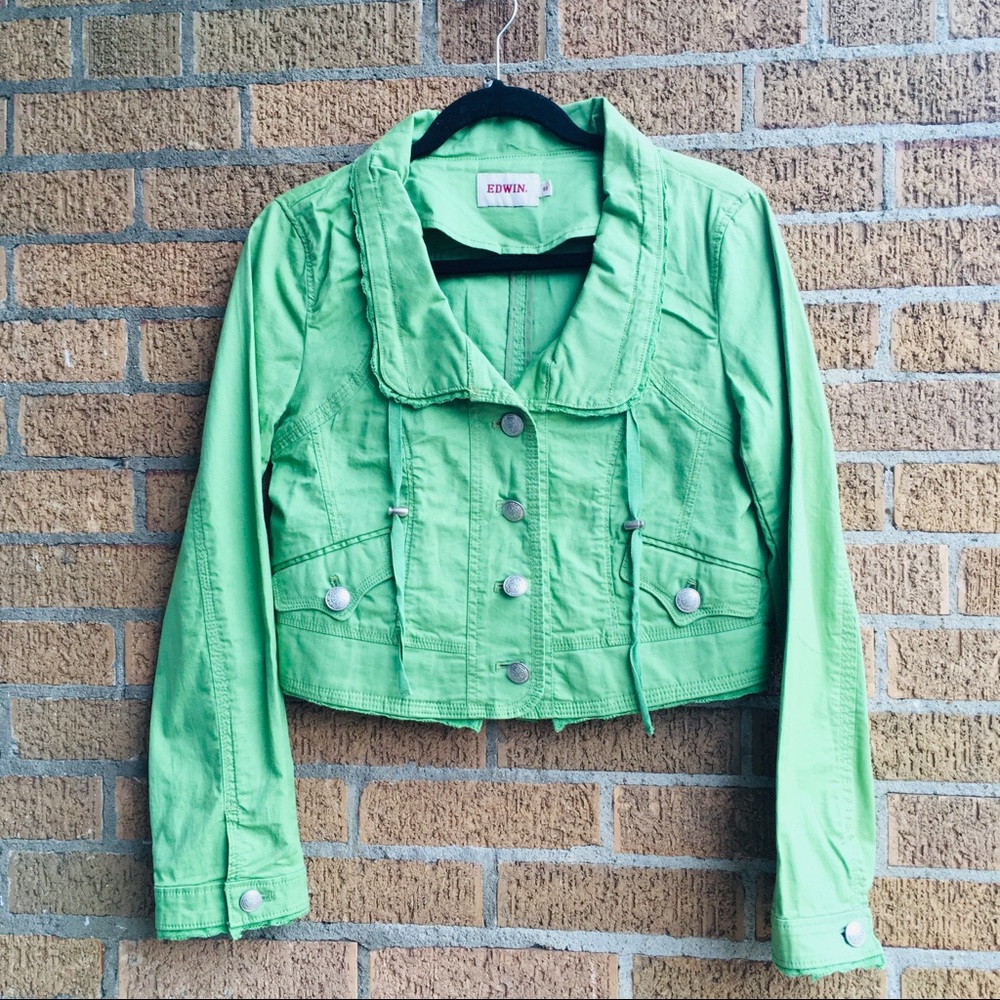 Edwin Cropped Jacket | Size S * - image 1